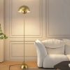 Golden Dome Floor Lamp, Minimalist Modern Floor Lights, for bedroom, living room, office