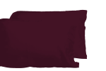 Luxuriously Soft 100% Viscose Derived from Bamboo 5-Piece Sheet Set , Oeko-TEX Certified, Split King - Merlot
