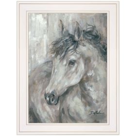 "True Spirit" by Debi Coules, Ready to Hang Framed Print, White Frame
