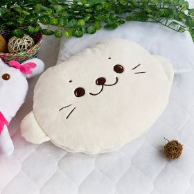 Coral Fleece Throw Blanket Pillow Cushion / Travel Pillow Blanket (39.4 by 59.1 inches)