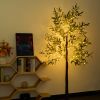5.9ft Lighted Artificial Olive Tree with LED Fairy Lights with LED Fairy Lights
