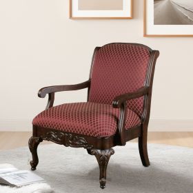 Santiago Magenta Arm Chair