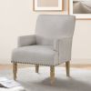 Alice Beige Arm Chair
