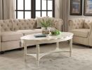 Fordon French Antique White Finish Coffee Table