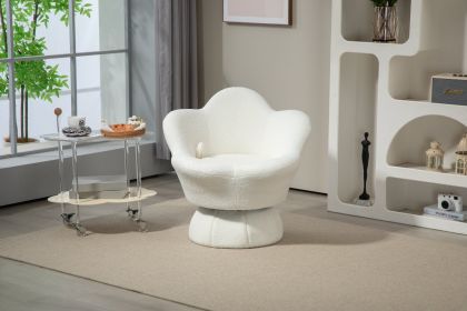 The 360-degree spinning armchair is designed for your leisure and comfort. The sturdy and wide base
