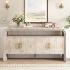 U_STYLE Elegant Console Table with Treated Fir Veneer,Suitable For Entryway, Hallway, Living Room, Foyer, Corridor