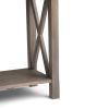 Kitchener - Console Sofa Table - Distressed Grey