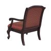 Santiago Magenta Arm Chair