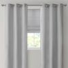 Basketweave Room Darkening Curtain Panel Pair(2 Pcs Window Panels)