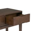 Harper - Console Sofa Table - Walnut Brown