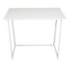 Folding Computer Desk for Small Spaces, Space-Saving Home Office Desk, Foldable Computer Table, Laptop Table, Writing Desk