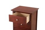Transitional Cherry Nightstand For Bedrooms