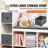 VEVOR Kids Reading Nook Bench, Toddler Bookshelf and Bookcase with Detachable Seat Cushion, 6-Cubby Storage Organizer Bench with 3 Drawers