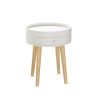 18"H Trendy White MDF Coffee Table