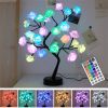 1pc Lighted Bouquet Table Lamp multicolored