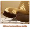 Comfortable Glider Rocking Chair, High-Quality Upholstery Glider Chair, Solid Wood Frame, Perfect for Multiple Settings Accent Reading Chair for Bedro