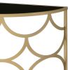 Altus Gold Finish Console Table