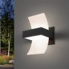 Inowel Wall Light Black LED Wall Sconce Aluminum Up Down Wall Mount Lamp Exterior Light 17803