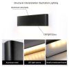 LED Modern Wall Sconce Lamp Lights Aluminum Linear Indirect Ultra Thin Lighting
