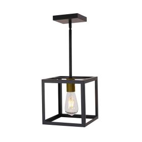 Adjustable Metal Hanging Lamp Cage For Kitchen(USPS Shiping) (Color: As pic show, Type: Style B)
