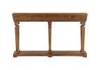 Garrison Oak Finish Console Table
