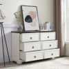 Modern Farmhouse 6-Drawer Chest of Drawers